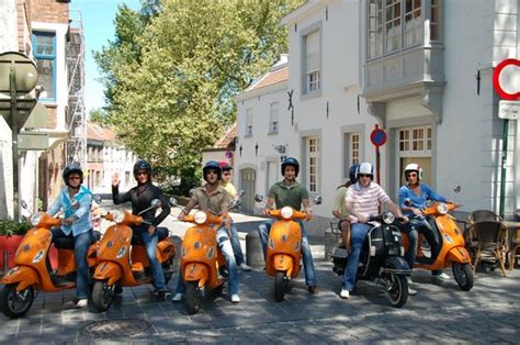 vespa tour brugge|The Vespa Trip Brugge